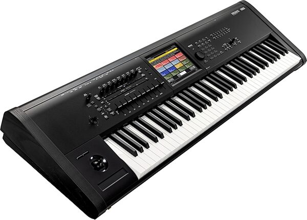 open zoom image for Korg Kronos 3-73 Keyboard Synthesizer Workstation, 73-Key, New, Action Position Back