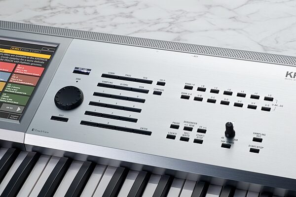 open zoom image for Korg Kronos Titanium Limited Edition Synthesizer, 61-Key, Detail
