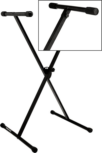 open zoom image for On-Stage KS8190 Single-Braced Keyboard Stand, New, Main