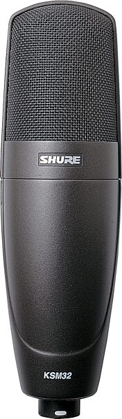 open zoom image for Shure KSM32 Studio Condenser Microphone, Charcoal Gray, KSM32/CG, Open Box (Like New), Charcoal Gray