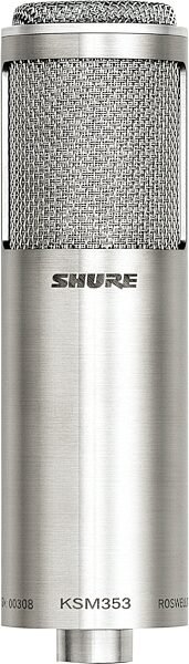 open zoom image for Shure KSM353/ED Ribbon Microphone, Open Box (Very Good), Action Position Back