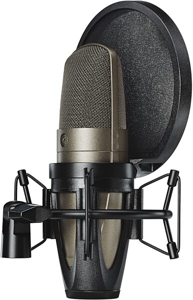 open zoom image for Shure KSM42 Large Dual-Diaphragm Side Address Condenser Microphone, KSM42/SG, Shockmounted - Back
