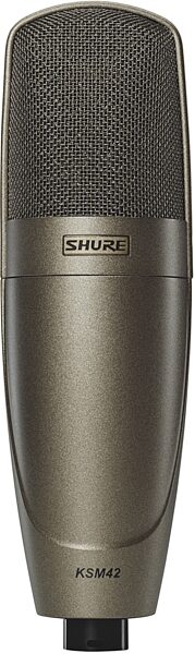 open zoom image for Shure KSM42 Large Dual-Diaphragm Side Address Condenser Microphone, KSM42/SG, Main