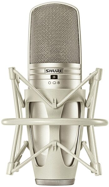 open zoom image for Shure KSM44A Multi-Pattern Large Dual-Diaphragm Condenser Microphone, KSM44A/SL, Shockmounted