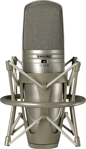 open zoom image for Shure KSM44SL Studio Condenser Microphone with Case and Shockmount, Main