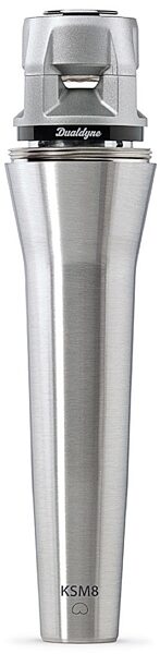 open zoom image for Shure KSM8 Dualdyne Cardioid Dynamic Vocal Microphone, Nickel, KSM8/N, Nickel Inside