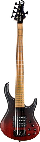 open zoom image for MTD Kingston Super 5 Electric Bass, 5-String, Dr. Browns Fade, Roasted Maple Fretboard, Main