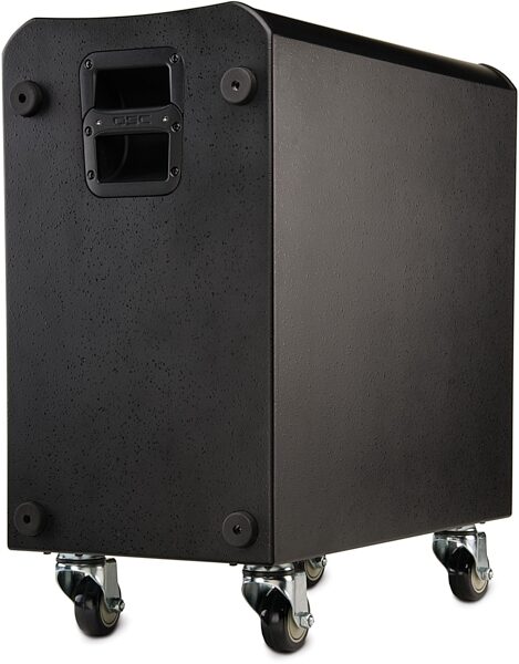 open zoom image for QSC KSub Powered Subwoofer (1000 Watts, 2x12"), Casters