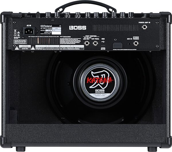 open zoom image for Boss Katana-50 Generation 3 Guitar Combo Amplifier (50 Watts, 1x12"), New, Action Position Back