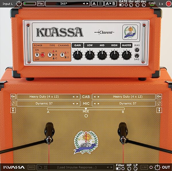 open zoom image for Kuassa Amplifikation Clarent Plug-in Software, Digital Download, Action Position Back