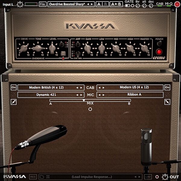 open zoom image for Kuassa Amplifikation Creme Plug-in Software, Digital Download, Screenshot Front