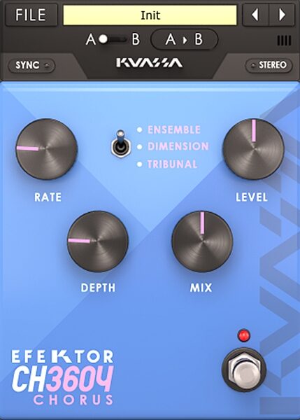 open zoom image for Kuassa Efektor CH3604 Chorus Plug-in Software, Digital Download, Action Position Back