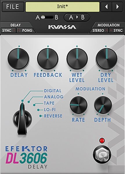 open zoom image for Kuassa Efektor DL3606 Delay Plug-in Software, Digital Download, Action Position Back