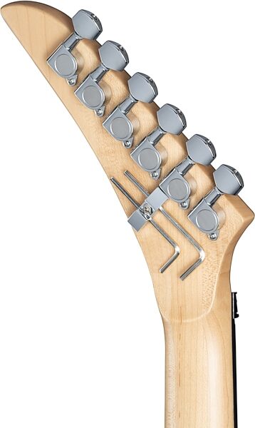 open zoom image for Kramer Lzzy Hale Voyager Electric Guitar (with Case), Black Diamond Holographic Sparkle, Open Box (Very Good), View