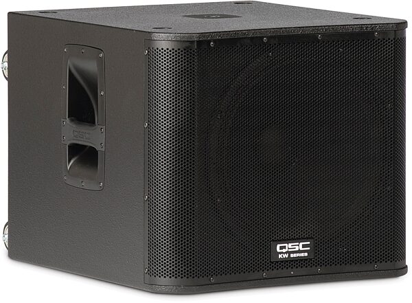 open zoom image for QSC KW181 Powered Subwoofer (1000 Watts, 1x18"), Angle