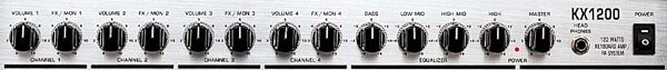 open zoom image for Behringer KX1200 4-Channel Keyboard Amp and PA System (120 Watts), Panel