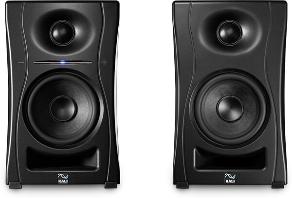 open zoom image for Kali Audio LP-UNF Powered Audio Monitors, Pair, Black, Action Position Back