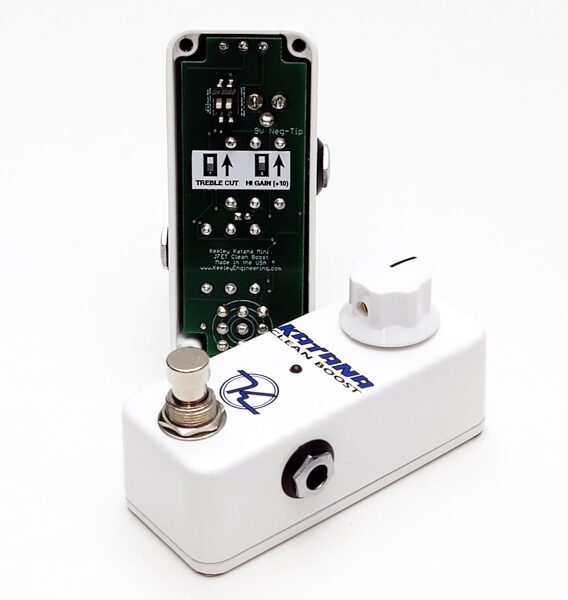 open zoom image for Keeley Mini Katana Clean Boost Pedal, New, view