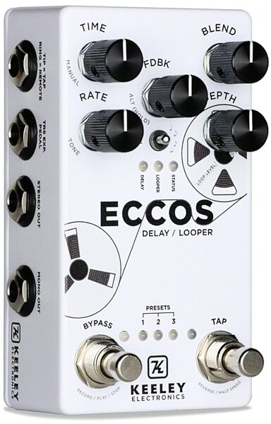 open zoom image for Keeley ECCOS Delay and Looper Pedal, New, view