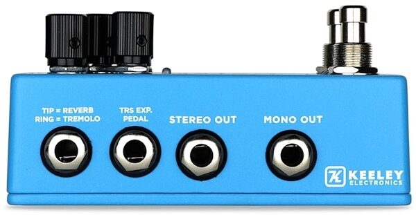 open zoom image for Keeley Hydra Stereo Reverb and Tremolo Pedal, New, view