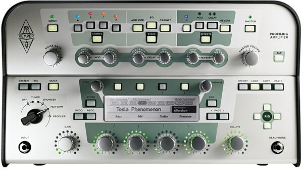 open zoom image for Kemper Profiler Guitar Amplifier Modeler, White, Open Box (Like New), Front