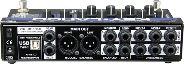 open zoom image for Radial Key-Largo Stereo Keyboard 4-Channel Mixer, New, Action Position Back