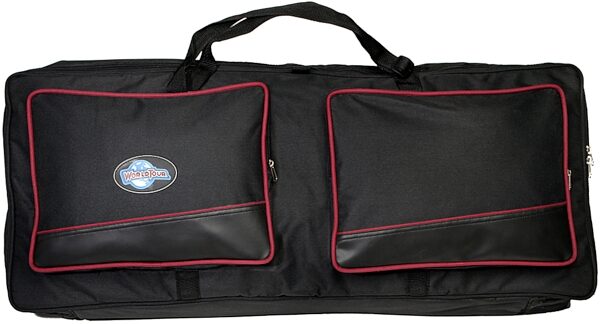 open zoom image for World Tour Deluxe Keyboard Gig Bag, With Handle