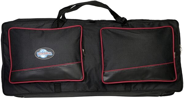 open zoom image for World Tour Deluxe Keyboard Gig Bag for Casio LK-100, With Handle