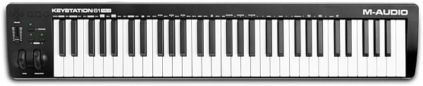 open zoom image for M-Audio Keystation 61 MK3 USB MIDI Controller, 61-Key, New, Detail Front