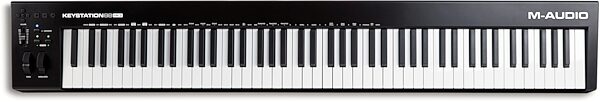 open zoom image for M-Audio Keystation 88 MK3 USB MIDI Controller, 88-Key, New, Action Position Front
