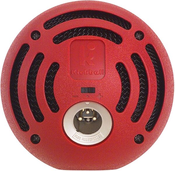 open zoom image for BLUE Kick Ball Dynamic Microphone, Back