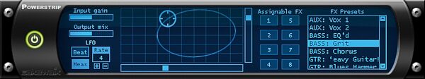 open zoom image for Cakewalk Kinetic Electronic Music Studio Software (Windows), Power Strip