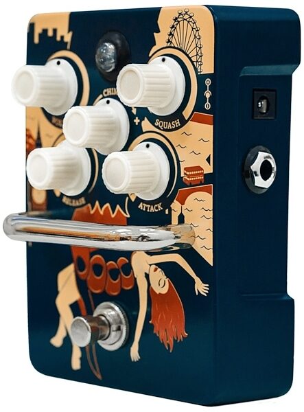 open zoom image for Orange Kongpressor Analog Class A Compression Pedal, New, Alt