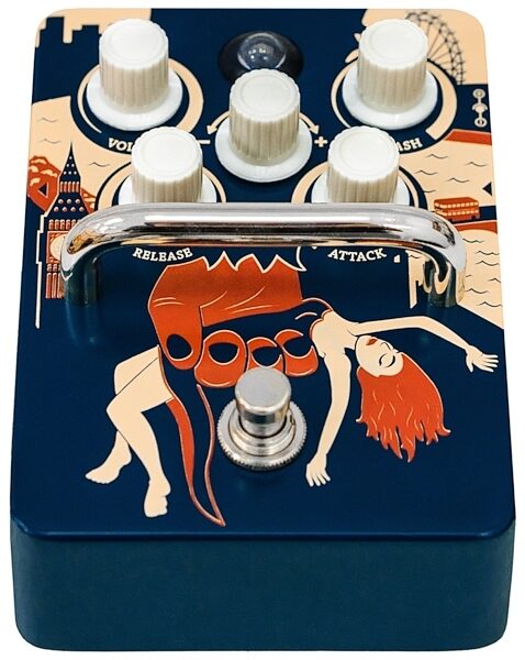 open zoom image for Orange Kongpressor Analog Class A Compression Pedal, New, Alt