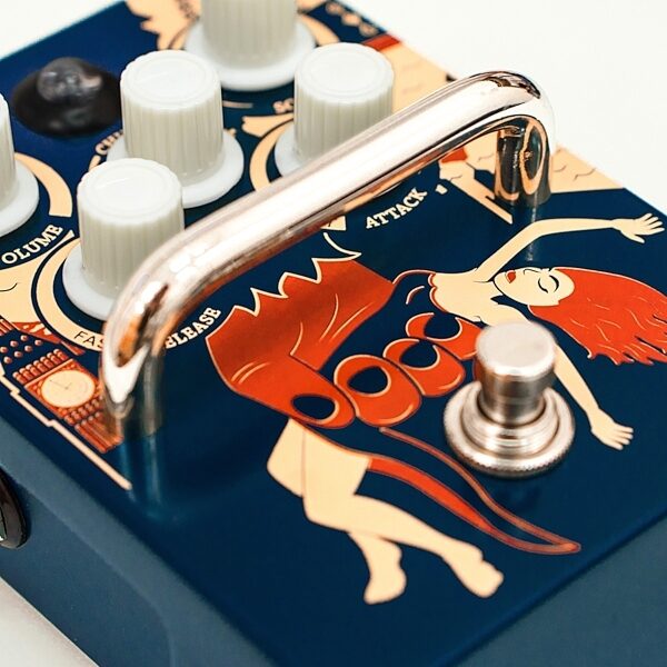 open zoom image for Orange Kongpressor Analog Class A Compression Pedal, New, Alt