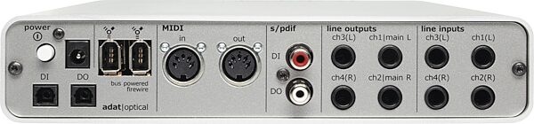 open zoom image for TC Electronic Konnekt24D FireWire Audio Interface, Rear