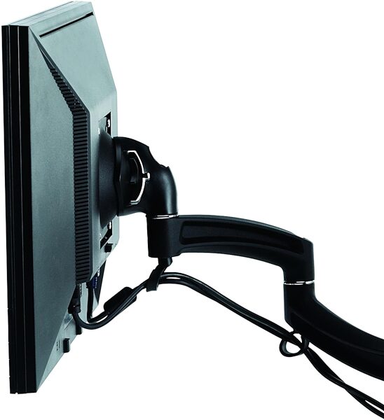open zoom image for Chief Kontour K2C100 Single Monitor Column Clamp Mount, Black with Cable Management Clip