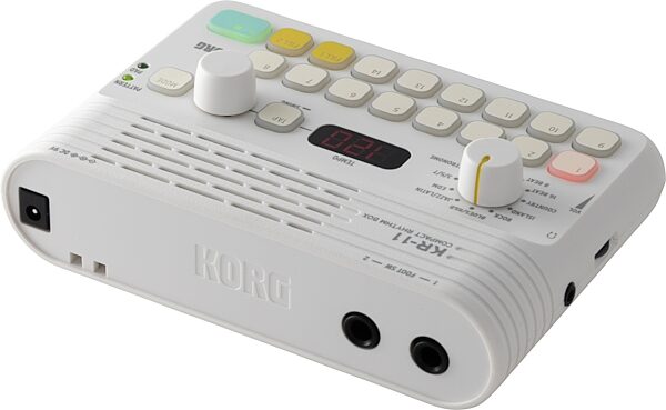 open zoom image for Korg KR-11 Rhythm Machine, New, Action Position Back