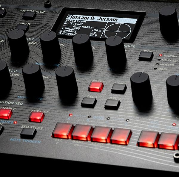open zoom image for Korg Modwave M Wavetable Desktop Synthesizer Module, New, Action Position Back