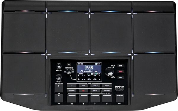 open zoom image for Korg MPS-10 Drum Percussion and Sampler Pad, Open Box (Very Good), Action Position Back