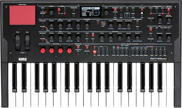 open zoom image for Korg Modwave mkII Wavetable Synthesizer, New, Action Position Back