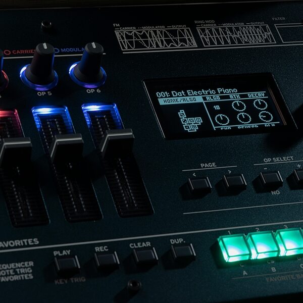 open zoom image for Korg Opsix M Desktop Synthesizer Module, New, Action Position Back