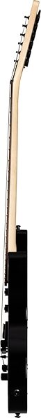 open zoom image for Kramer Striker Figured HSS Electric Guitar, Laurel Fingerboard, Transparent Black, Open Box (Very Good), Action Position Back