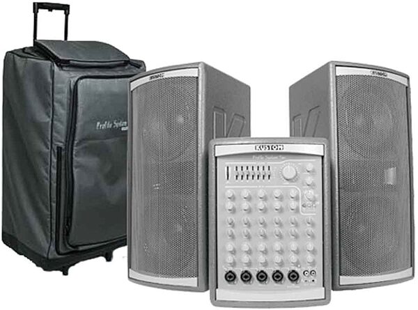 open zoom image for Kustom Profile 2 PA Package with Roller Bag, Main