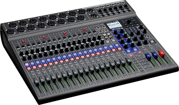 open zoom image for Zoom LiveTrak L-20 Digital Mixer and Multi-Track Recorder, 20-Channel, New, Main Side