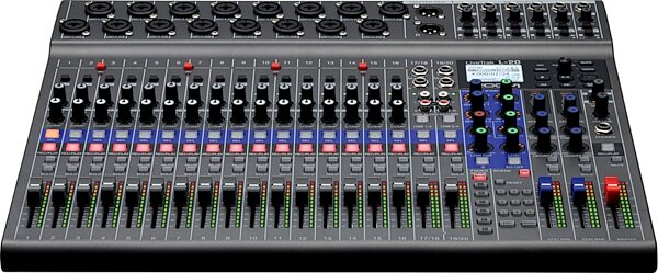 open zoom image for Zoom LiveTrak L-20 Digital Mixer and Multi-Track Recorder, 20-Channel, New, Main