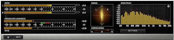 open zoom image for IK Multimedia T-RackS 3 Singles Mastering Software (Mac and Windows), Metering