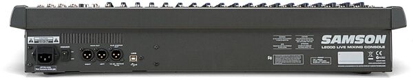 open zoom image for Samson L2000 20-Channel Mixer with USB Interface, Back