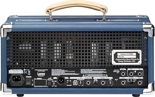 open zoom image for Laney L5 Studio Guitar Amplifier Head and Audio Interface, New, Back