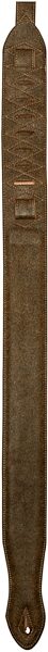 open zoom image for Onori L8 Series Distressed Leather Guitar Strap, Brown